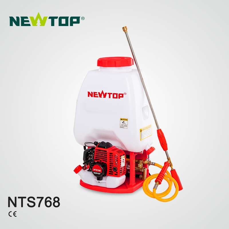Дешевые 25L 2-х тактный распылитель ранцевого типа для с бензиновой мощностью двигателя опрыскиватель 768 Бензиновый опрыскиватель