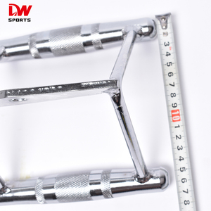 स्टील व्यायाम पैर प्रतिरोध बैंड मशीन एक्सेसरीज के लिए पल्लडाउन बार केबल संलग्नक को संभालता है - Product Image 6