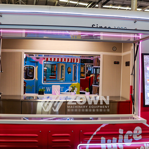 Customized Mobile Food Cart Different Sizes Stainless Steel Cart for Global Export Market - Product Image 2