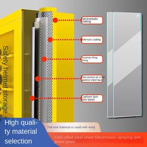Boîte à outils en acier personnalisable et étanche avec garantie <span class=keywords><strong>de</strong></span> 3 ans pour le stockage <span class=keywords><strong>de</strong></span> casques <span class=keywords><strong>de</strong></span> <span class=keywords><strong>chantier</strong></span> et la sécurité des mineurs OEM - Product Image 2