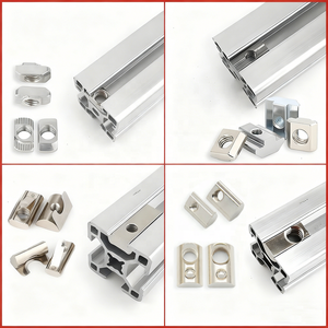 Profilé en aluminium 2020/3030/4040/4545, écrou en T à tête de marteau, 20T6M3/M4/M5/M6/M8, acier nickelé, acier au carbone -20T6M3 - Product Image 2