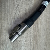 Conector HVIL Recto de un Solo Polo, Cable de 50 mm, Conector de Batería HV Macho y Hembra