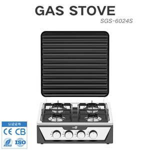 Estufa <span class=keywords><strong>de</strong></span> <span class=keywords><strong>Gas</strong></span> Portátil <span class=keywords><strong>de</strong></span> 20 Pulgadas, Mini, Comercial, <span class=keywords><strong>de</strong></span> Acero Inoxidable, <span class=keywords><strong>para</strong></span> Cocina, Hogar, <span class=keywords><strong>Camping</strong></span>, con 4 Quemadores, Eléctrica, <span class=keywords><strong>de</strong></span> Butano e Hidrógeno - Product Image 2