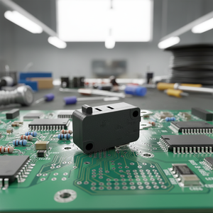 MX12-5 Black Housing Red Contactor Plastic Micro/Miniature Push Button Switches Factory Price SPDT Circuit Hot Selling - Product Image 2