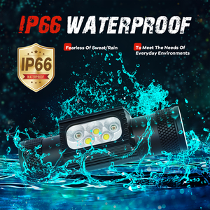OEM Custom Five Lights LED Rechargeable Headlamp 8 Modes <strong>Waterproof</strong> Head <strong>Torch</strong> for Running Camping Work Hiking Hunting - Product Image 4