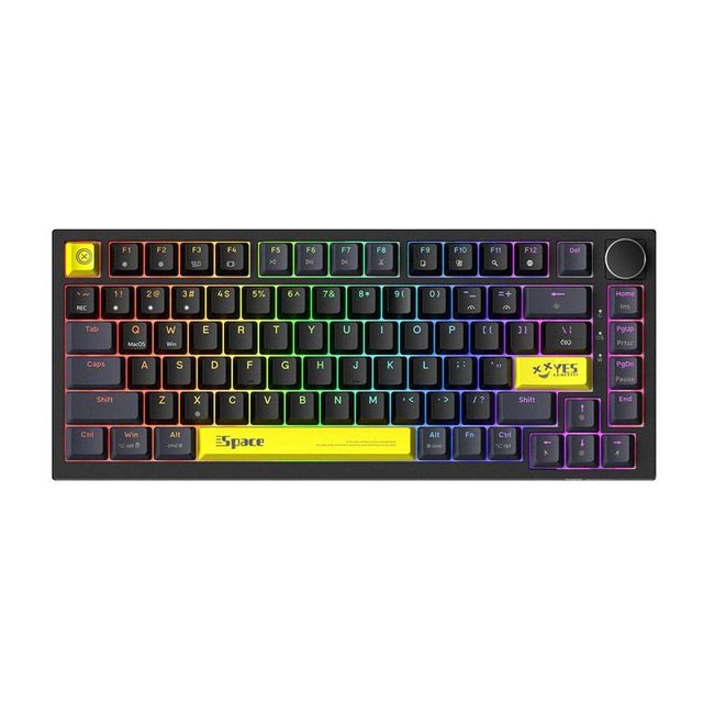 Onikuma G52 Wired Mechanical Professional Gaming Keyboard New USB Plastic RGB Backlit Matte Keycaps for Computers Laptops