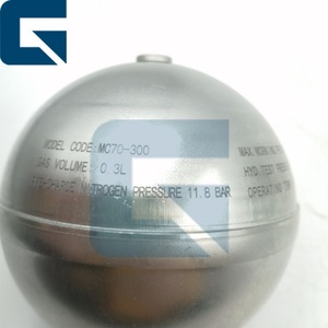 20Y-60-11411 20Y6011411 Acumulador para Excavadora PC200-6 Motor 6D102 - Product Image 2