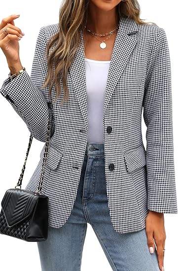 Black Houndstooth