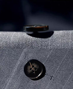 Conjunto de Terno Masculino em Poliéster de Duas Peças para Entrevista de Trabalho e Primeiro Terno de Negócios para Profissionais Jovens - Product Image 3