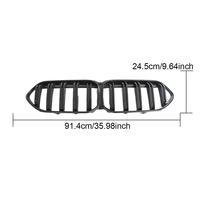 Grille de pare-chocs avant en fibre de carbone préimprégnée, grille de type « kidney » en carbone noir 3D CNC Auto Clave pour BMW Série 2 F44 2021+ Gran Coupé