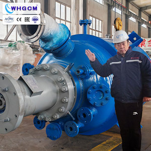 Reactor de tanque de titanio anticorrosión de calor con chaqueta de vapor ASME CE EAC 1000L con motor y bomba PLC - Product Image 1