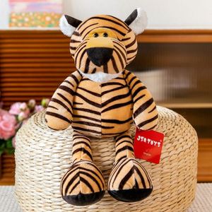 Jungle Animal Plush Toys: Forest Lion, Tiger, Elephant, Giraffe <b>Dolls</b> for <b>Play</b>, 25cm-50cm - Product Image 4