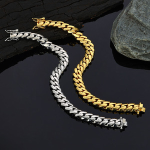 Luxury Custom <b>Iced</b> <b>Out</b> Moissanite Cuban <b>Chain</b> Handmade S925 Silver Bling Miami Link Necklace for Men Hip Hop Jewelry GRA Certifi - Product Image 3