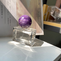 Flacon de parfum en cristal fait main, toucher réel, multicolore, personnalisable, 30ml 50ml, prix usine, pour Noël
