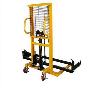 Apilador Hidráulico <span class=keywords><strong>Manual</strong></span> Móvil Industrial Personalizado, Carretilla Elevadora Pequeña, Plataforma de Transporte, Fabricación China - Product Image 2