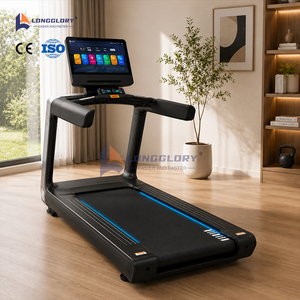 Equipo de Cardio OEM ODM con Carga Inalámbrica para Ejercicio Aeróbico, Máquina de Correr Comercial para Gimnasio LG-AO-T24C/1 Construida con [Material/Característica] - Product Image 2