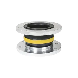 Fábrica de aço inoxidável Flange Conector Acoplamento EPDM Flexível Borracha Expansion Joint