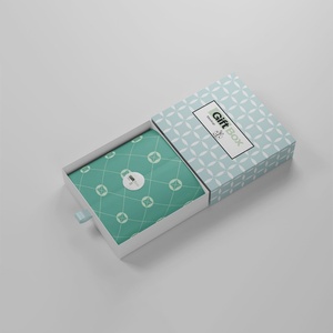 High-grade Eco-Friendly Biodegradable Paperboard Rectangular Drawer <b>Box</b> Matt Lamination Recyclable Material Reusable for Gift - Product Image 2