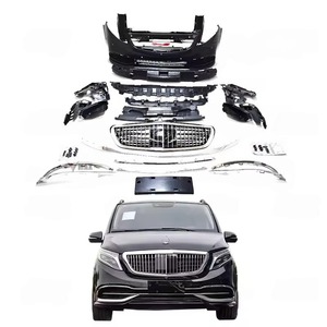 Kit Carrozzeria Stile MBH W447 per <span class=keywords><strong>Mercedes</strong></span> <span class=keywords><strong>Classe</strong></span> <span class=keywords><strong>V</strong></span> W447 <span class=keywords><strong>Vito</strong></span> V250 V260 Aggiornamento a Stile May Paraurti e Griglia - Product Image 1