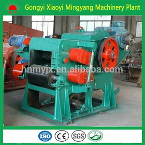 CE aprobó eléctrica de rama de árbol tambor de madera grande trituradora precio de la máquina de hecho en China para la venta - Product Image 2