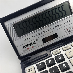 Joinus Js 751 Calculator 14 Digit Flip Top Desk Calculator With Check And Correct Function For Office Use - Product Image 4