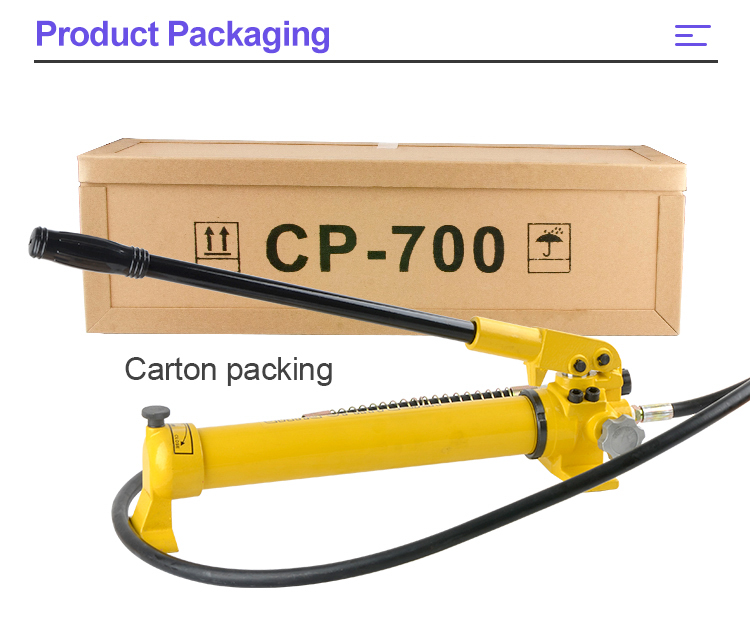 CP-180 700/10000psi High Quality Hydraulic Hand Pump