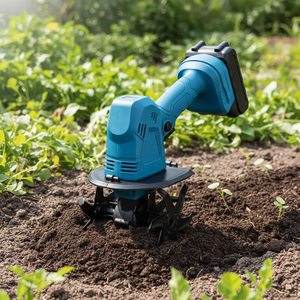 Nouvelle micro-motoculteur agricole rechargeable 850W, motoculteur rotatif manuel de petite taille pour usage domestique - Product Image 4