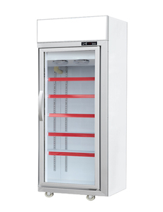 Réfrigérateur en verre simple de coffret d'étalage de <span class=keywords><strong>congélateur</strong></span> de porte installé dans les supermarchés/magasins - Product Image 4