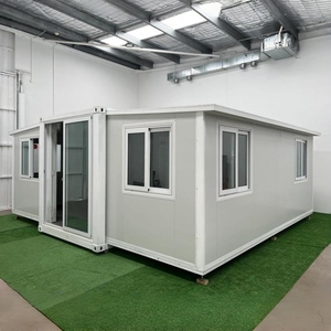 Casa Contenedor Expandible <span class=keywords><strong>de</strong></span> Lujo <span class=keywords><strong>de</strong></span> 20 pies/40 pies con Doble Ala, 2-3 Dormitorios, Sala <span class=keywords><strong>de</strong></span> Estar, Fácil Montaje, Villa Prefabricada, Hotel - Product Image 6