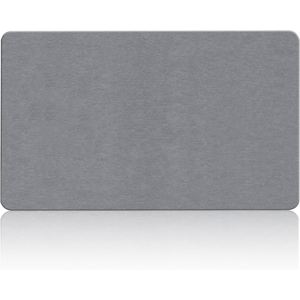 Tapis de bain écologique en diatomite naturelle, fabriqué à la machine, avec gravure personnalisée, absorption rapide, design classique, pour la douche - Product Image 1