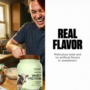 Proteína de Suero de Leche de Animales Alimentados con Pasto, 24 g de Proteína, 5.4 g de BCAA, Favorece el Crecimiento Muscular Magro y la Recuperación Física - Product Image 4