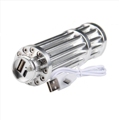 B017USB Gatling Rechargeable Blue 450nm USB Laser Pointer Pen