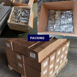 6 "viti rapide K-stile pioggia tetto grondaia gancio con vite 1/4 - Product Image 4