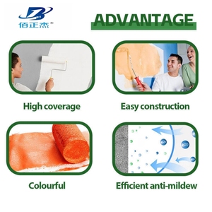 Pintura de Emulsión Polimérica Acrílica para Paredes Interiores, de Secado Rápido, Resistente al Moho y con Retención del Color, Precio de Fábrica - Product Image 5