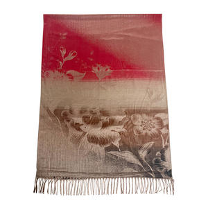 ロングカシミアジャカードスカーフ女性用織りグラデーションショール - Product Image 6