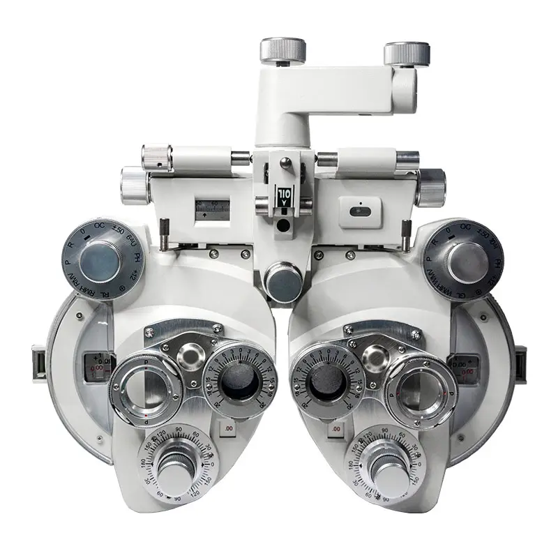 Tester di visione del rifrattore digitale ottico dell'attrezzatura dell'esame dell'occhio della cina, Phoropter oftalmico manuale portatile