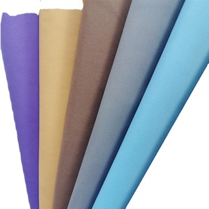 Material de Cuero Sintético de Microfibra de Primera Calidad, Resistente a la Abrasión, en Colores Sólidos, para Calzado - Product Image 5