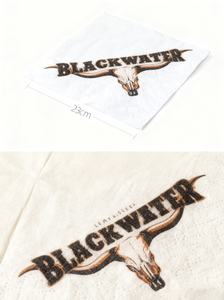 Serviette en papier carrée écologique et biologique, faite à la <span class=keywords><strong>main</strong></span>, avec logo imprimé personnalisé, pour restaurant - Product Image 5
