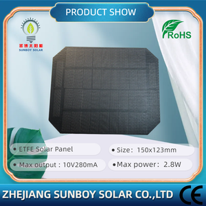 Paneles Solares Pequeños Personalizados de 10V PERC para Cargador Solar SS-150x123 Panel Solar Etfe de 10V - Product Image 2