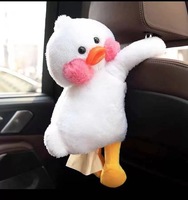 T-4391 Offre Spéciale Housse de Boîte à Mouchoirs Créative en Peluche en Forme d'Animal pour Intérieur de Voiture