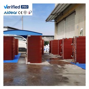 Aidear Enfriador <span class=keywords><strong>de</strong></span> <span class=keywords><strong>aire</strong></span> <span class=keywords><strong>tipo</strong></span> V <span class=keywords><strong>de</strong></span> alta eficiencia <span class=keywords><strong>de</strong></span> 500KW | Tubos <span class=keywords><strong>de</strong></span> cobre + aletas <span class=keywords><strong>de</strong></span> aluminio | Intercambiador <span class=keywords><strong>de</strong></span> calor duradero - Product Image 1
