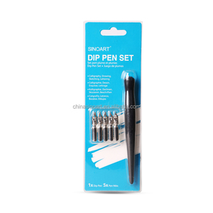 SINOART vente d'usine Art <span class=keywords><strong>calligraphie</strong></span> stylo ensemble avec 5 plumes - Product Image 3