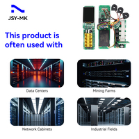 Carte PCB PDU 63A, module de comptage PDU intelligent, commande à distance, relais 16A, équipement de distribution d'énergie triphasé, compteurs d'énergie TCP/IP