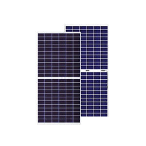 Venta al por mayor de paneles solares JA Risen JAM72D30MB 525-550W HJT N-Type Bifacial Half-cell MBB BIPV de alta calidad para la industria - Product Image 1