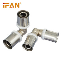 IFAN haute qualité Pex plomberie chauffage par le sol raccord à pression raccord Pex multicouche raccords de presse en laiton