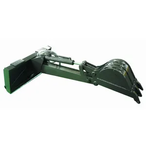 backhoe arm skid steer loader attachment