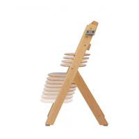 Chaise haute en bois de haute qualité meubles pour bébé chaise haute de cuisine réglable pour les tout-petits