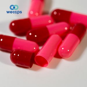 Wecaps Fda certificato vuoto <span class=keywords><strong>Hpmc</strong></span> capsule rosse taglia 0 capsule di pillole vegetali capsule vegetali - Product Image 6