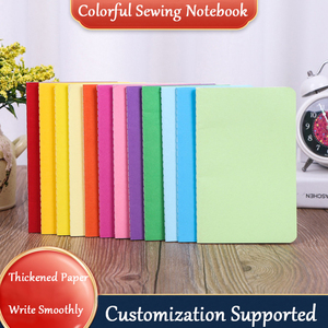 Carnet de notes A6 <span class=keywords><strong>pas</strong></span> <span class=keywords><strong>cher</strong></span> avec couverture en kraft arc-en-ciel, reliure cousue, carnet de notes ligné coloré pour étudiants et enfants en stock - Product Image 2