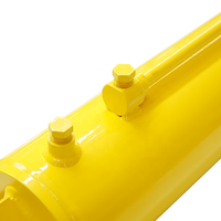 Cylindre hydraulique à double action de Chine avec tige de piston chromée dure pour pièces de machines agricoles